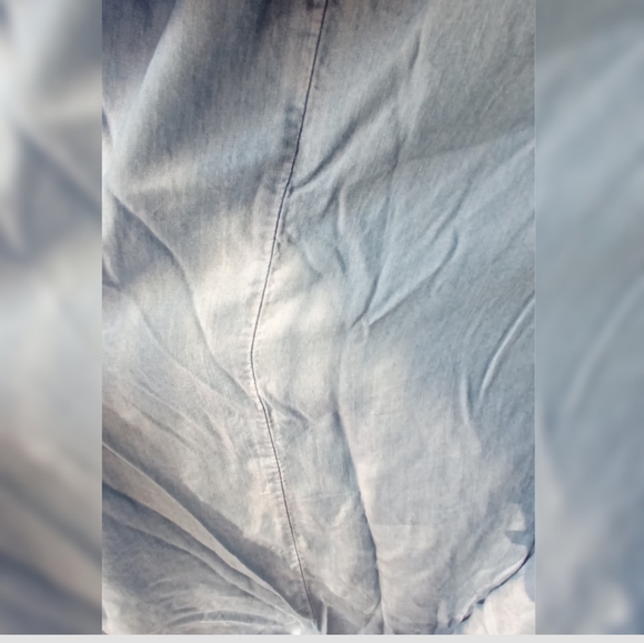 ❤️❤️❤️ One Shoulder Soft Light Denim Top - Picture 6 of 8